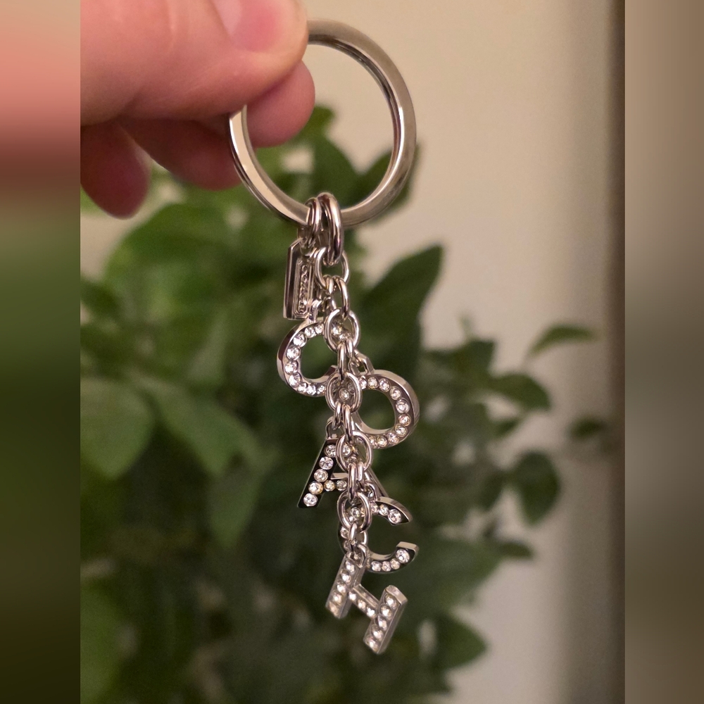 Coach Letter Charm - Silver - Picture 2 of 4